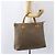 Gucci Borsa tote Micro GG Supreme in PVC beige e oro 002 4868 39 Auth 151511 D'oro - vista 20
