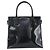 Borsa a mano GUCCI in pelle verniciata nera e oro Auth 151615 Nero D'oro - vista 2