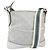 Borsa a Spalla GG Canvas Gucci Argento 147671 Auth 155220