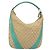 Borsa a Spalla GG Canvas Gucci Beige Argento 134357 Auth 156040