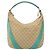 Borsa a Spalla GG Canvas Gucci Beige Argento 134357 Auth 156040 - vista 13