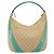 Borsa a Spalla GG Canvas Gucci Beige Argento 134357 Auth 156040 - vista 2