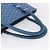 GOYARD Herringbone COMOR GM Tote Bag aus PVC-Canvas Blau Silber authentisch mr1635 - Ansicht 7