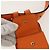 Cintura Multi Accessorio FENDI in pelle arancione e oro Auth 154935M D'oro - vista 14