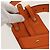 Cintura Multi Accessorio FENDI in pelle arancione e oro Auth 154935M D'oro - vista 18