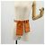 Cintura Multi Accessorio FENDI in pelle arancione e oro Auth 154935M D'oro - vista 21