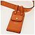 Cintura Multi Accessorio FENDI in pelle arancione e oro Auth 154935M D'oro - vista 7