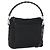 Borsa a Spalla GUCCI Bamboo Nylon 2in1 Nero Oro 000 0509 Auth 151645 D'oro