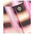 Top de seda con estampado neón Chanel Primavera 2017 Rosa - vista 4