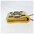 Chanel Boy Brick Flap Lambskin and Plexiglass Mini Amarillo - vista 3