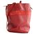 Jerome Dreyfuss Borsa tote in pelle rossa Rosso - vista 3