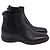 Stivaletti Chelsea Prada in pelle nera Nero