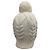 Berretto Moncler con pompon in lana bianca Bianco Crudo - vista 4
