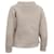 Rippstrickpullover von Acne Studios aus Ecru-Wolle Weiß Roh  - Ansicht 4