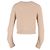 Boxy V-Neck Cardigan aus beigem Nylon von Acne Studios - Ansicht 3