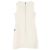Vestido Mini de Algodón Blanco Embellecido con Cadena con Picos Louis Vuitton Crudo - vista 2