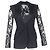 Einreiher Blazer aus schwarzer Viskose mit Spitzen-Details von Alexander Mcqueen