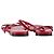 The Row Bare Sandals in Red Leather - view 5