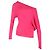 Tom Ford asymmetrischer Pullover mit einem Schulterriemen aus rosa Kaschmir Pink