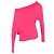 Tom Ford asymmetrischer Pullover mit einem Schulterriemen aus rosa Kaschmir Pink - Ansicht 3