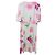 Autre Marque LEONARD Blumendruckkleid Pink - Ansicht 2