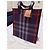 Borsa a mano Burberry in pelle blu - vista 2