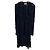 Autre Marque Vestido de Chiffon com Estampa Floral BAUM UND PFERDGARTEN Azul Azul marinho