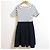 Autre Marque BLUE LABEL CRESTBRIDGE Docking Dress White Navy blue - view 4