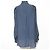 Autre Marque Bluse mit Raffung Tiara Frontal Blau Marineblau - Ansicht 2