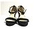 Autre Marque ESTNATION Wildleder-Absatzsandalen Schwarz - Ansicht 2