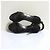 Autre Marque ESTNATION Wildleder-Absatzsandalen Schwarz - Ansicht 9