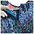 Seiden-Rayon-Kleid mit Blumenmuster von Kate Spade New York Blau - Ansicht 4