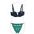 Parte inferior de bikini de nylon Louis Vuitton Verde Azul marino - vista 2