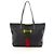 Borsa Tote Trompe L'oeil Cayet di Prada Nero Multicolore