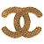 Spilla intrecciata Coco Mark di Chanel D'oro