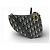 NUEVO BOLSO DE MANO CLUTCH CHRISTIAN DIOR TRIO SADDLE MONOGRAMA Azul marino