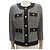 NEW PIERRE BALMAIN COTTON SHORT JACKET WITH GOLD BUTTONS SIZE 42 BLACK