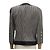 NEW PIERRE BALMAIN COTTON SHORT JACKET WITH GOLD BUTTONS SIZE 42 BLACK - view 3