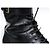 BOTINES VALENTINO ROCKSTUD RANGERS CON TIRAS 36 IT 37 FR BOTAS DE COMBATE Negro - vista 12