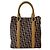 Bolso de mano de lona y cuero Trotter Christian Dior Castaño - vista 2