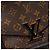 Borsa a Spalla Monogram Passy di Louis Vuitton Marrone - vista 4