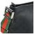 Borsa a Spalla in Tela GG e Pelle Gucci Nero - vista 4