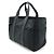 Hermès Acapulco MM Nylon-Leder Tote Bag Schwarz - Ansicht 2