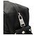 Hermès Borsa a tracolla in nylon e pelle Hermes Acapulco Basas MM Nero - vista 5
