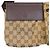 Borsa a Spalla Gucci GG Canvas Marrone Beige - vista 2