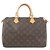 Louis Vuitton Speedy Monogram Boston Tasche Braun