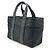Hermès Acapulco PM Nylon-Leder Tote Bag Schwarz - Ansicht 2