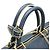 Borsa Boston Keepall 50 Tobago Louis Vuitton Blu - vista 4