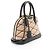 Louis Vuitton Alma BB Satchel aus Lammleder Malletage Braun Beige - Ansicht 2