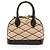 Louis Vuitton Alma BB Satchel aus Lammleder Malletage Braun Beige - Ansicht 3